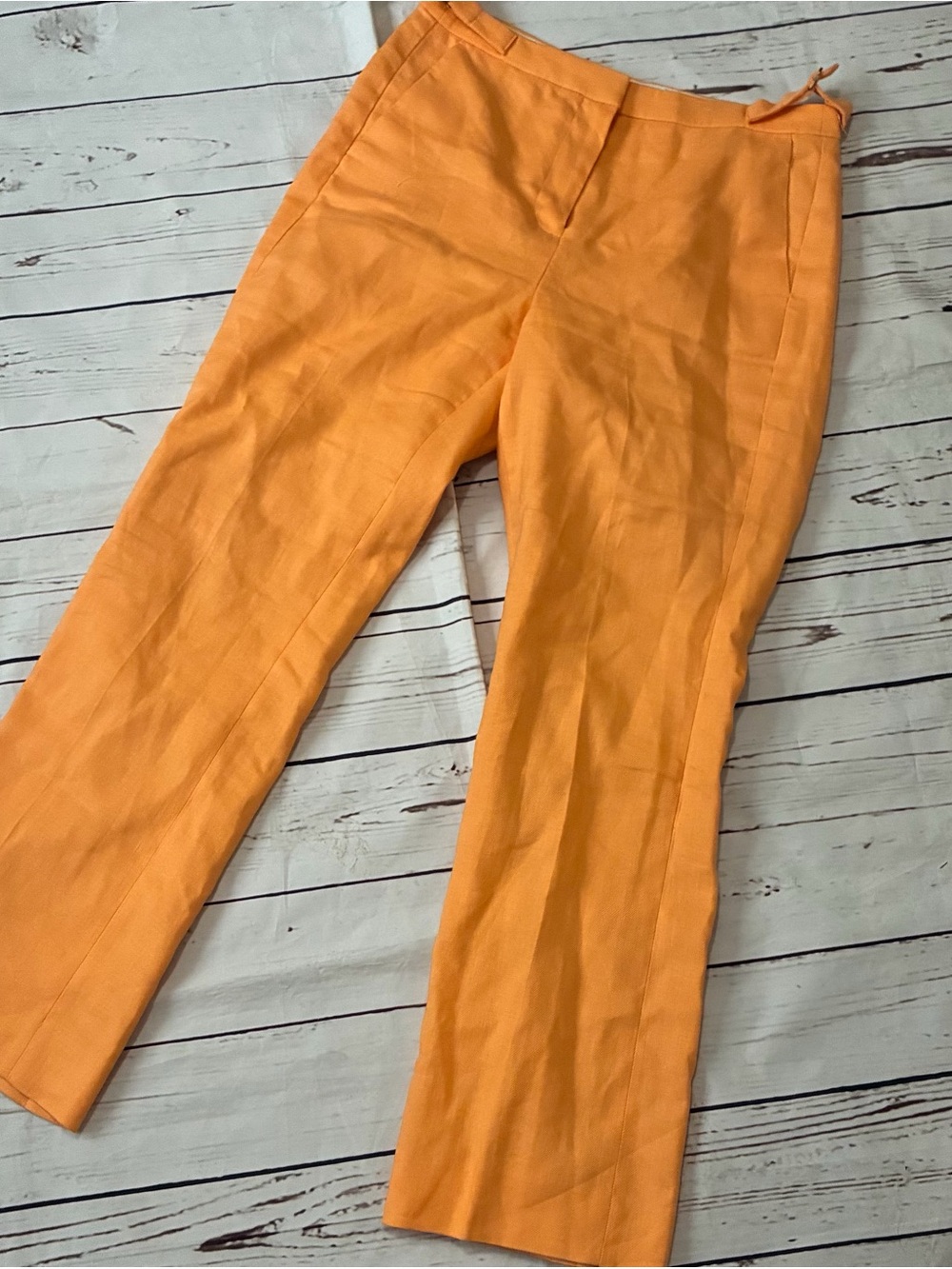 JCrew Orange work pants - Picture 2 of 7